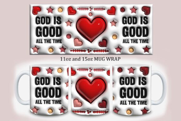 3D Christian Valentine’s Mug Wrap Guide
