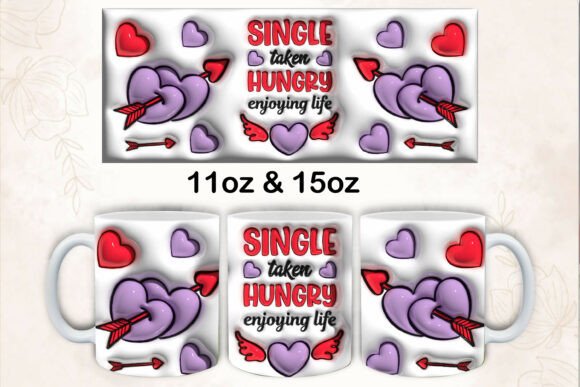 3D Inflated Single Taken Hungry Enjoying: A Playful Trend in Modern Digital Art