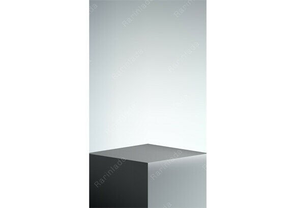 Clean Geometric Gray Cube Pedestal: A Minimalist Asset for Modern Design