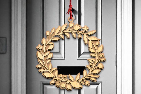 Crafting Depth and Dimension with Laser Cut 3D Wreath Ornaments SVG