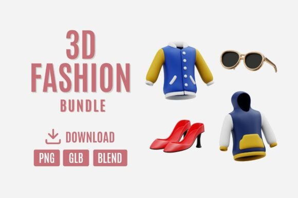 Elevating Digital Aesthetics with 3D Fashion Outfit Pack 02