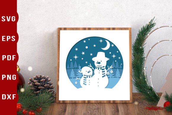 Evaluating the Christmas Snowman Layer Paper Cut SVG for Holiday Crafts