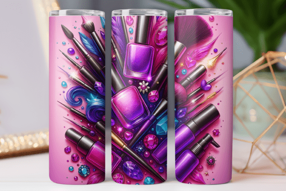 Mastering the Art of 3D Nail Design on Drinkware