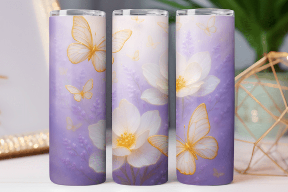 Paper Floral Tumbler Art Png Wrap 20oz: Elevating Your Sublimation Projects with Digital Precision