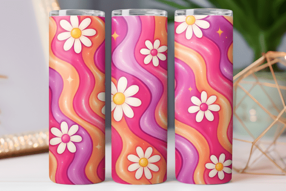 Paper Floral Tumbler Wrap 20oz Photos: Elevating Your Sublimation Projects with Digital Art