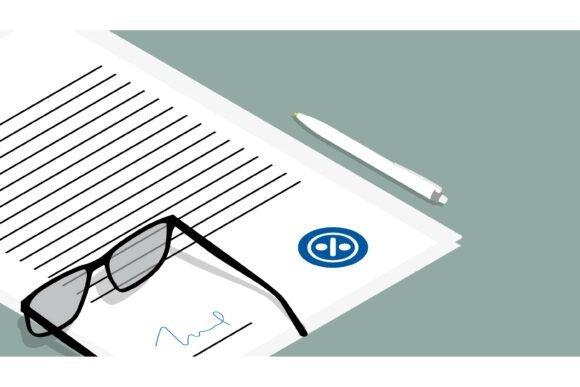 Visualizing Trust: The Isometric Bank Document Reviewed and Signed