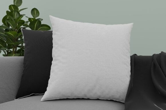 White Cushion Mockup: Elevate Your Design